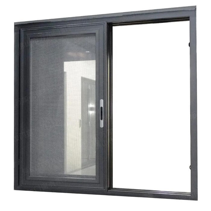 metal double glazed windows factory