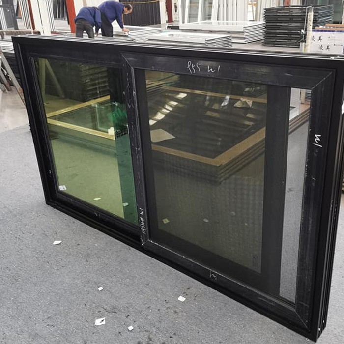 aluminium black windows factory