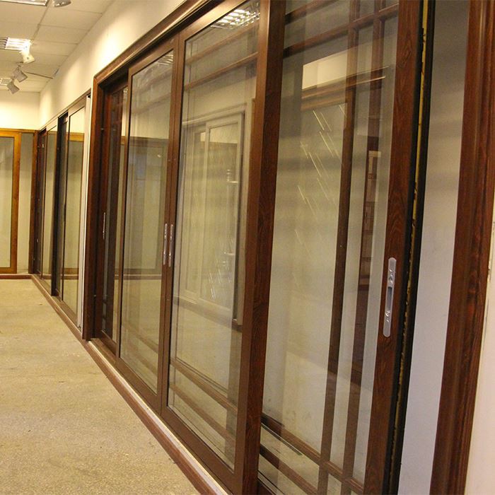 Portas de alumínio e vidro