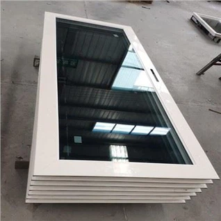 Portas frontais de alumínio para residências