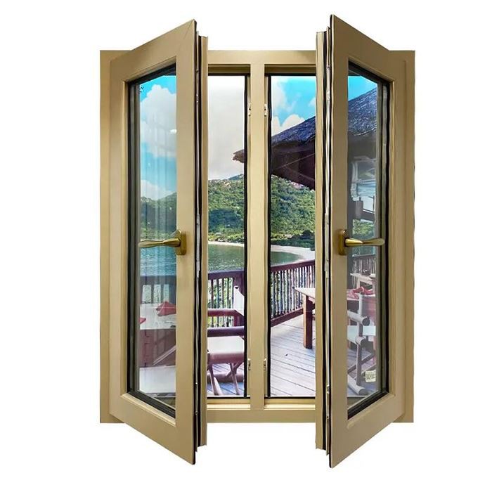 Coloured Aluminum Window